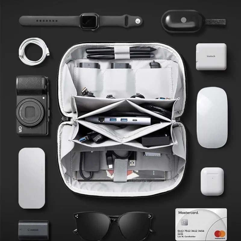 Cable Organizer - Multifunctional Digital Accessories Bag Upgraded Waterproof