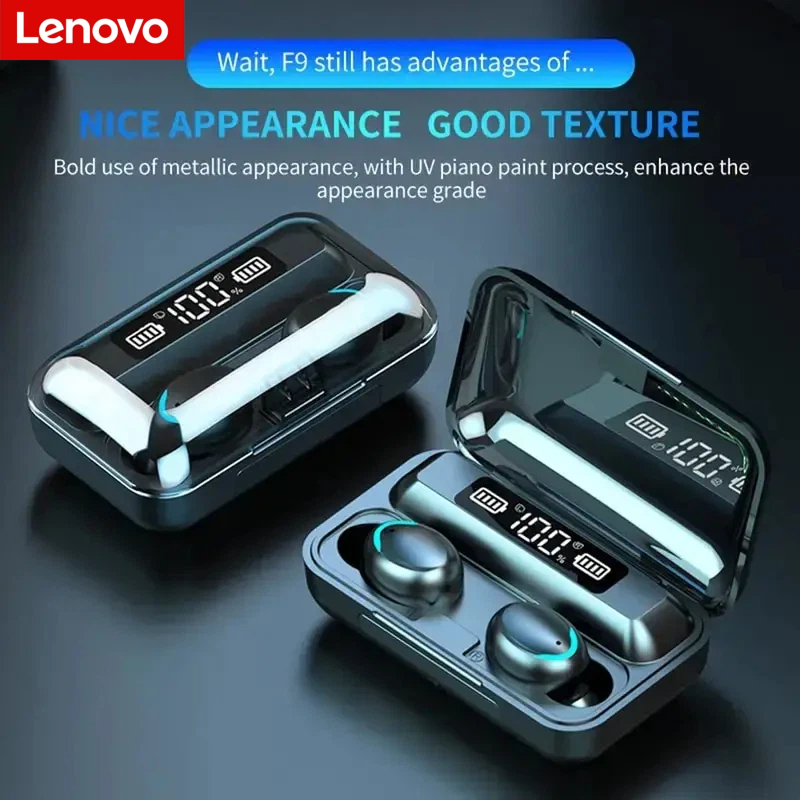 Wireless Charger - Lenovo F9 Bluetooth Wireless Headphones -