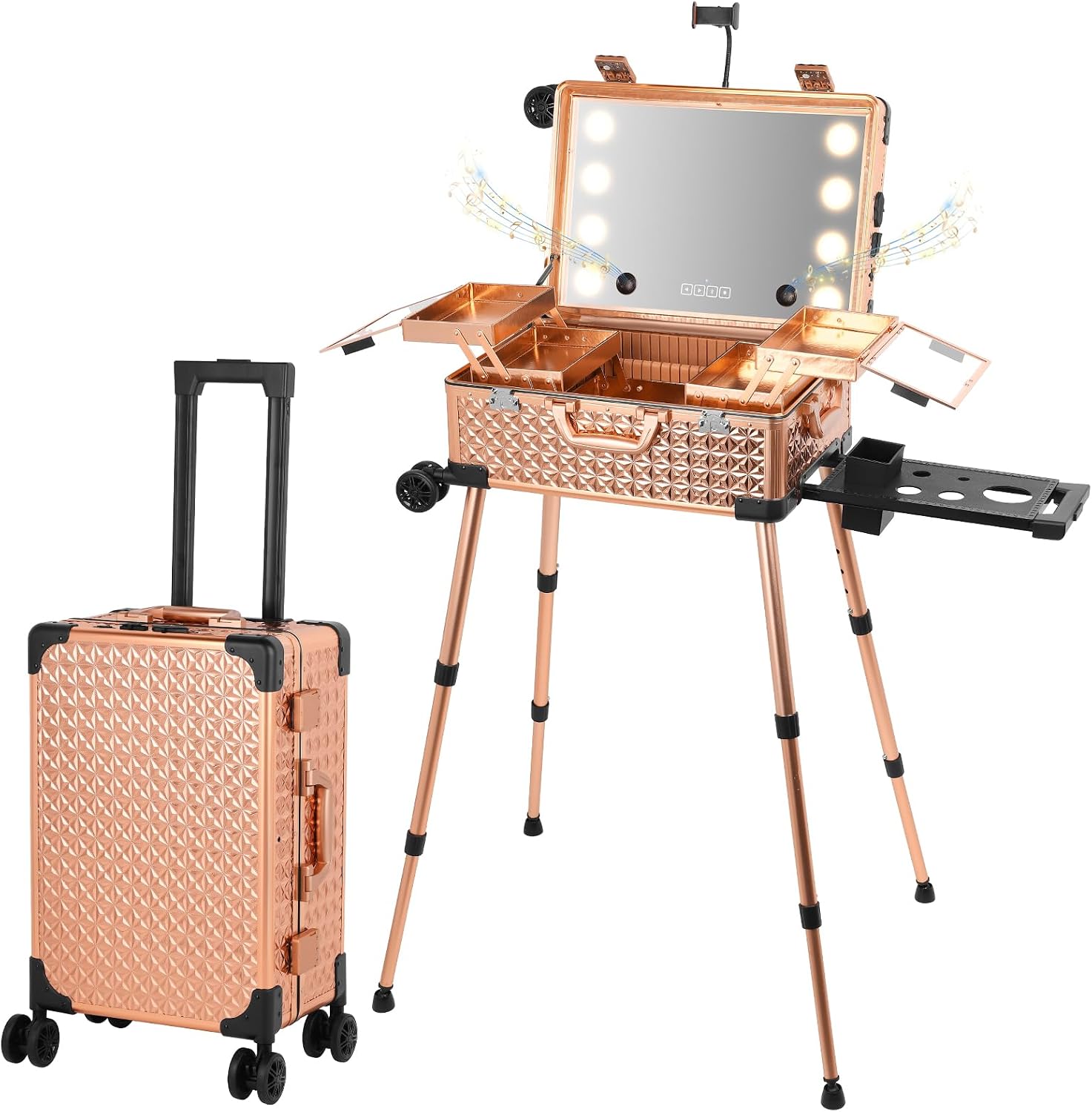 Bluetooth Speaker - Mirror and Bluetooth Speaker Professional Cosmetic