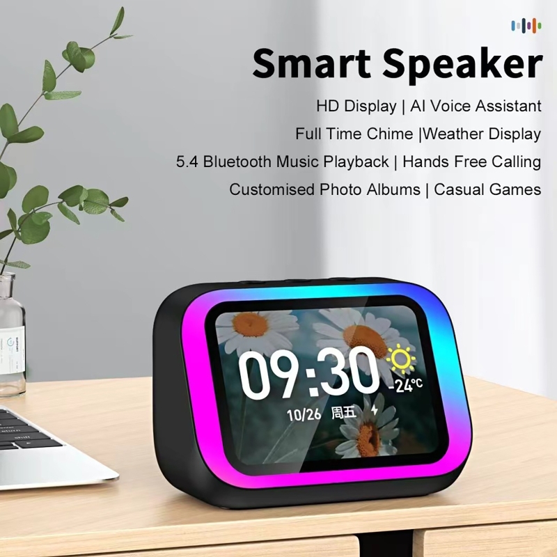 Bluetooth Speaker - AI Voice Assistant Bluetooth Speaker With