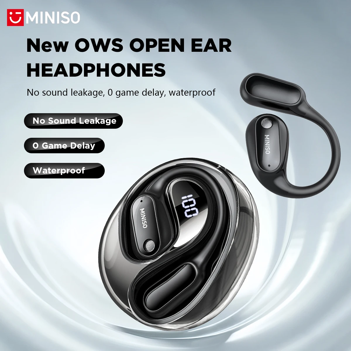 Headphones Wireless - MINISO MS190 Real Time AI Voice