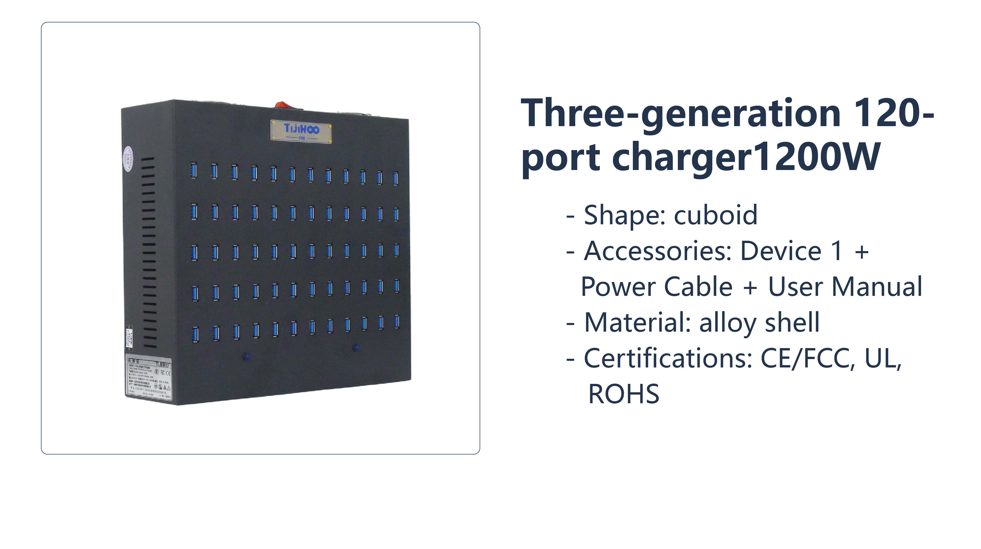 Usb Hub - UH40-2 Alloy Housing USB 2.4 40-Port