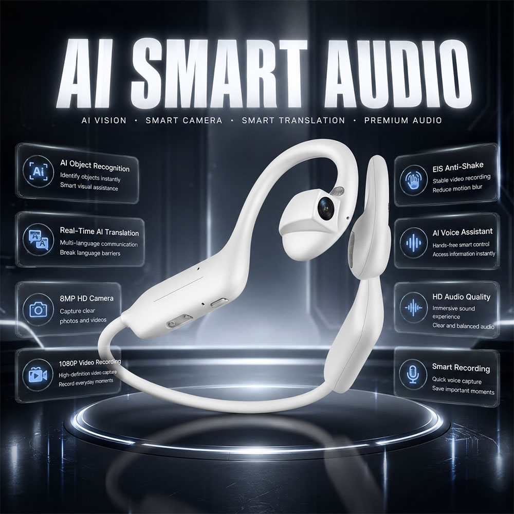 Headphones Wireless - NEW 1080P UHD Bluetooth Earphones 800W