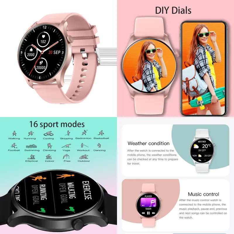 Smart Watch - SENBONO MAX8 Men Smart Watch Women
