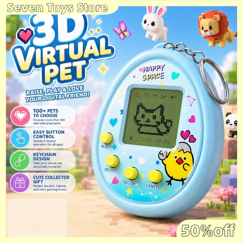 Electronics Gadgets For Gift - Interactive 3d Virtual Pet Toy Aqua