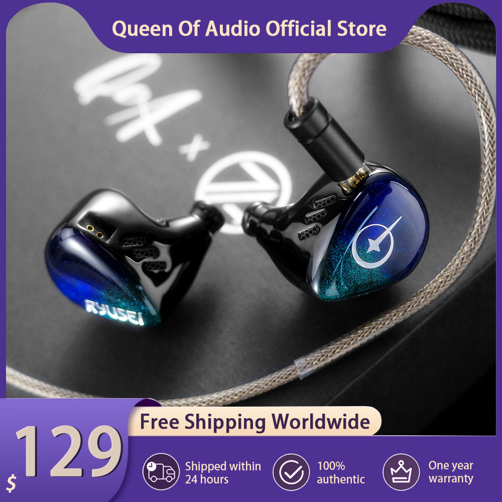 Headphones Wireless - New QoA X 7th Acoustics Ryusei