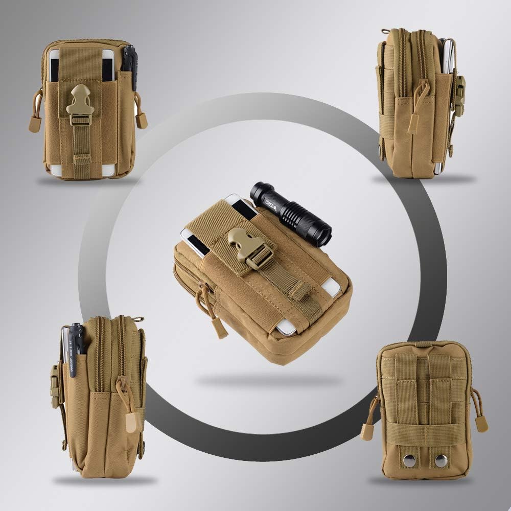 Tactical Molle Belt Pouch Mili - Phone Holder recension och pris