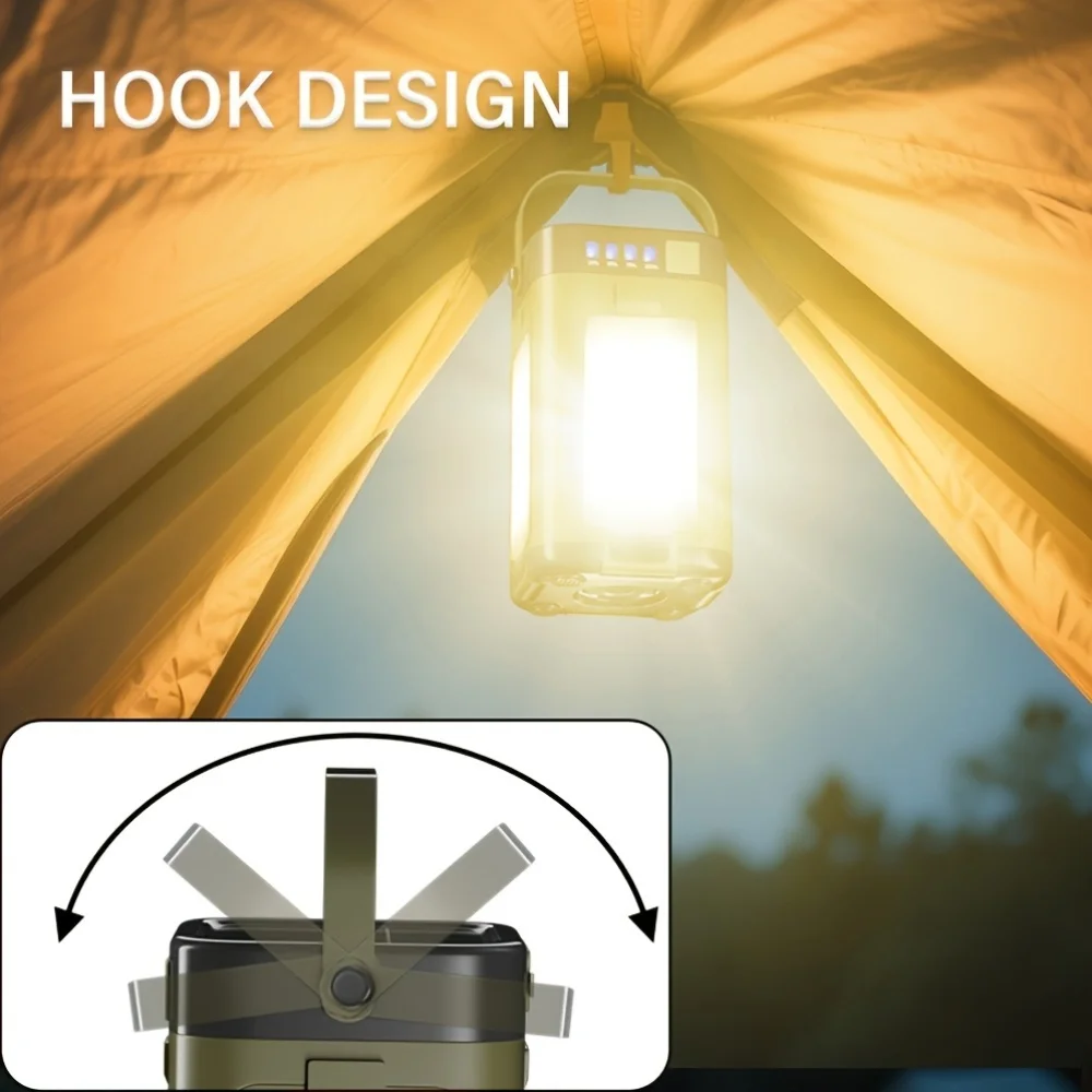 Solar Outdoor Portable Camping - Power Bank recension och pris