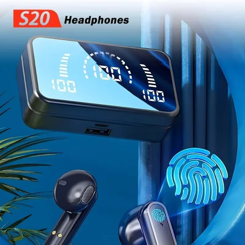 QCY TWS S20 Earphone Bluetooth - Headphones Wireless recension och pris
