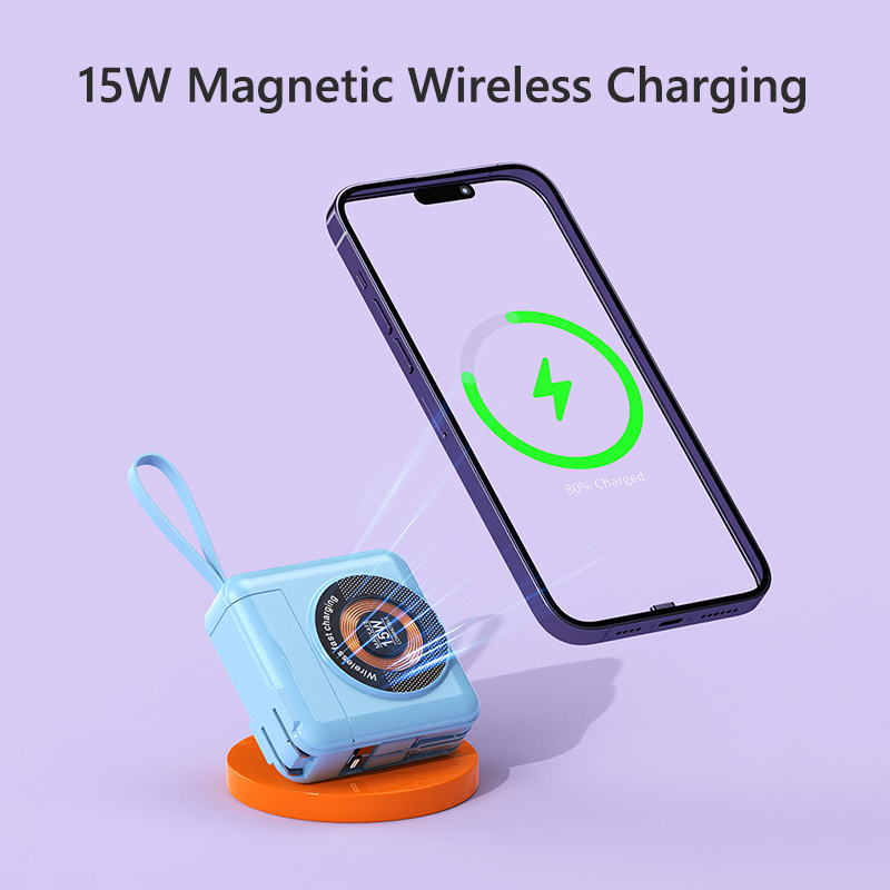 Magnetic Wireless Mini Power B - Power Bank recension och pris