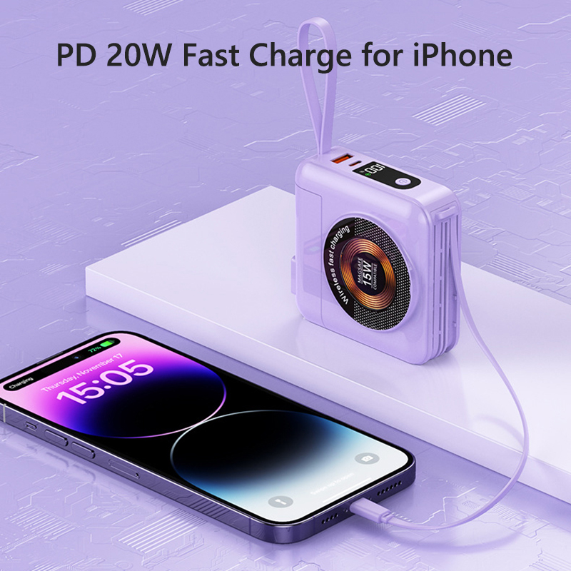 Magnetic Wireless Mini Power B - Power Bank recension och pris