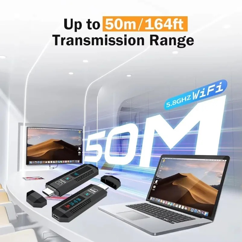 HDMI-Compatible Wireless Exten - Hdmi Adapter recension och pris