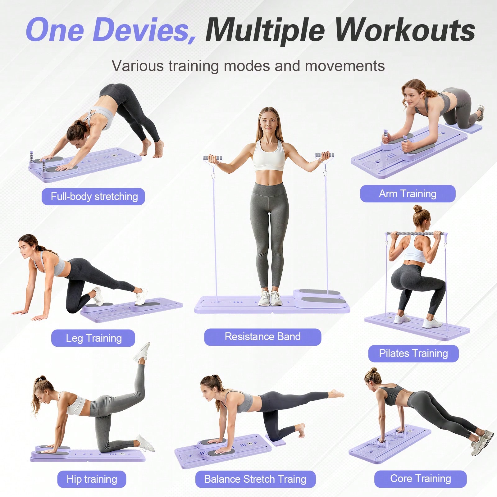 Pilates Reformer With Bar, Pil - Phone Holder recension och pris