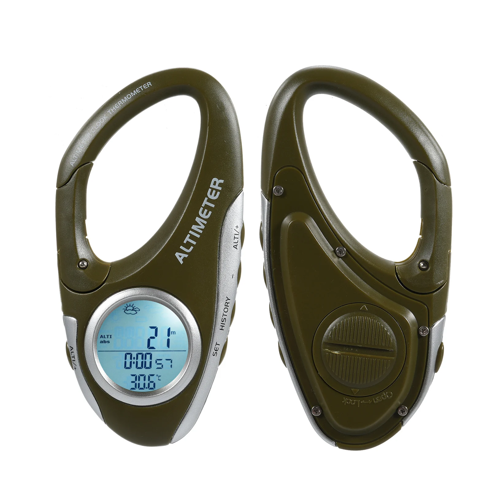Electronic Altimeter Carabiner - Electronics And Gadgets Ce recension och pris