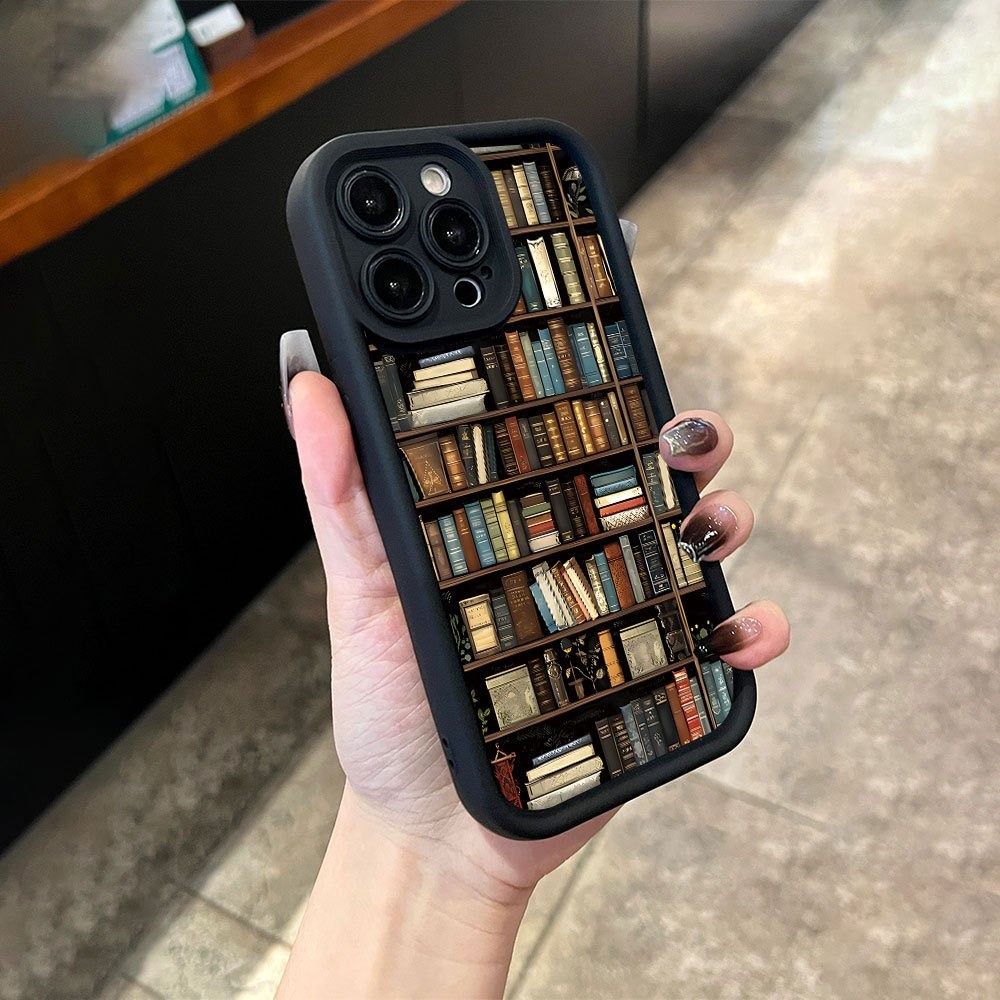 Book Shelf Creative Pattern Ph - Usb Charger recension och pris