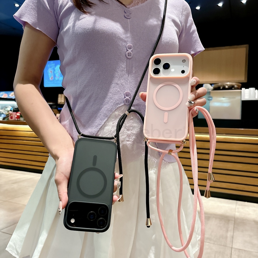 Crossbody Lanyard Strap Matte  - Wireless Charger recension och pris