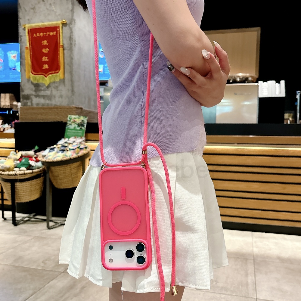 Crossbody Lanyard Strap Matte  - Wireless Charger recension och pris