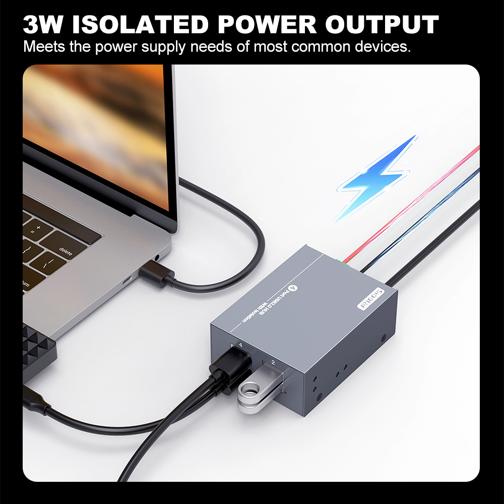 Sipolar Stock AT-4A20M3 Metal  - Usb Hub recension och pris