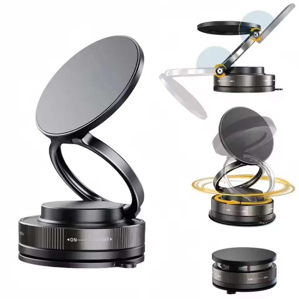 Upgraded 360°Vacuum Magnetic P - Phone Holder recension och pris