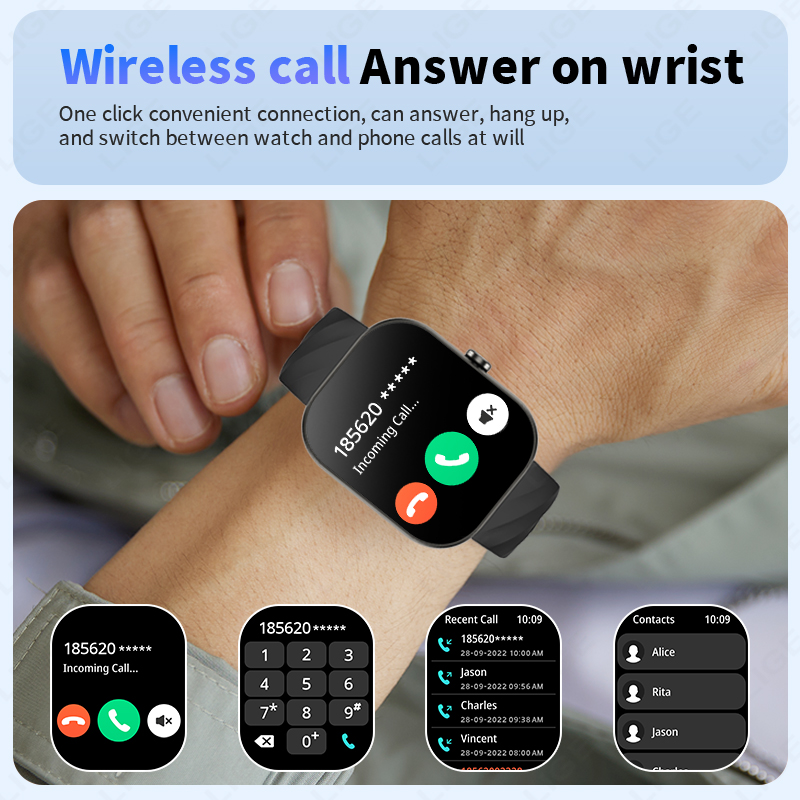 LIGE 2025 Smart Watch Men 2.01 - Smart Watch recension och pris