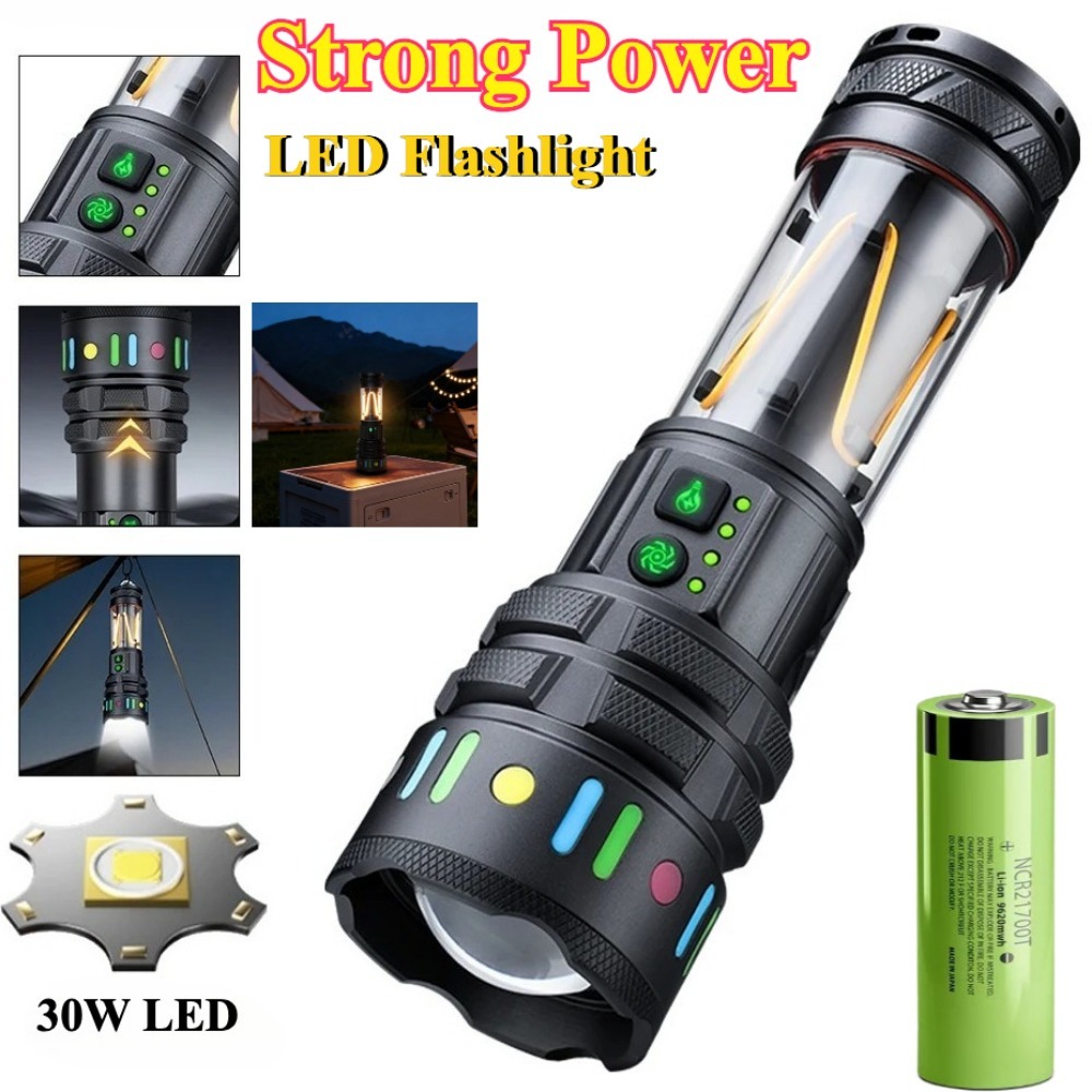 Powerful Ultra Bright LED Flas - Power Bank recension och pris