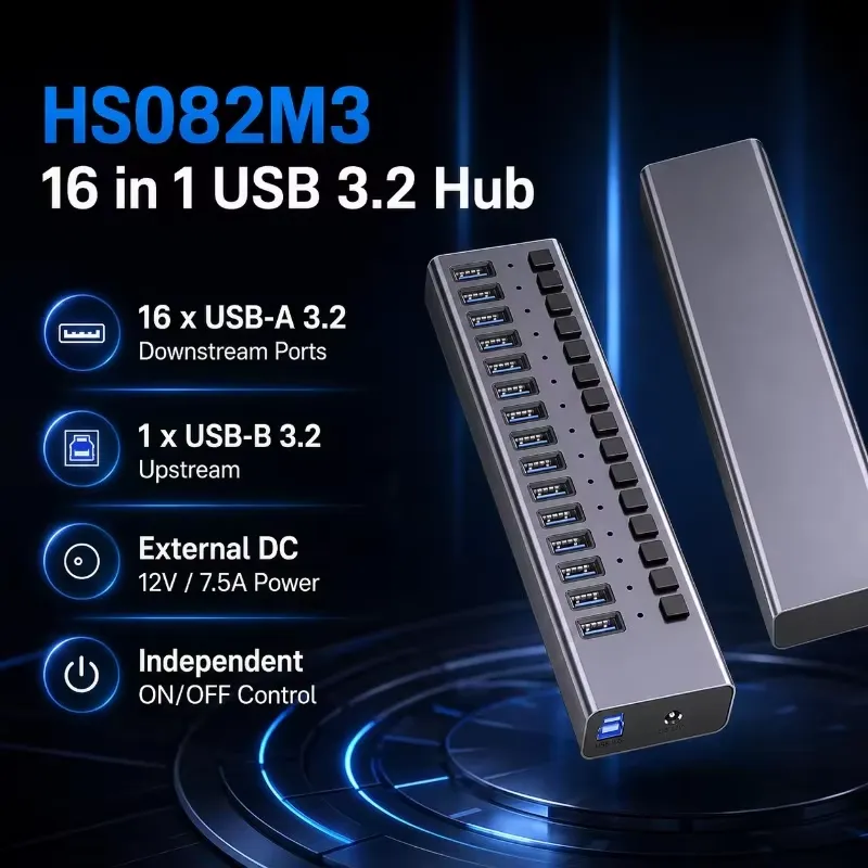 AP01 for 16-Port Powered USB 3 - Usb Hub recension och pris