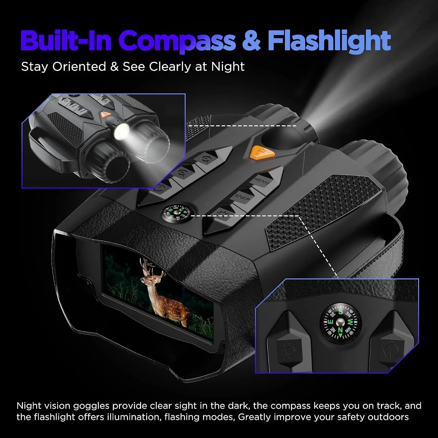 Night Vision Goggles for Adult - Electronics Gadgets For Gift recension och pris