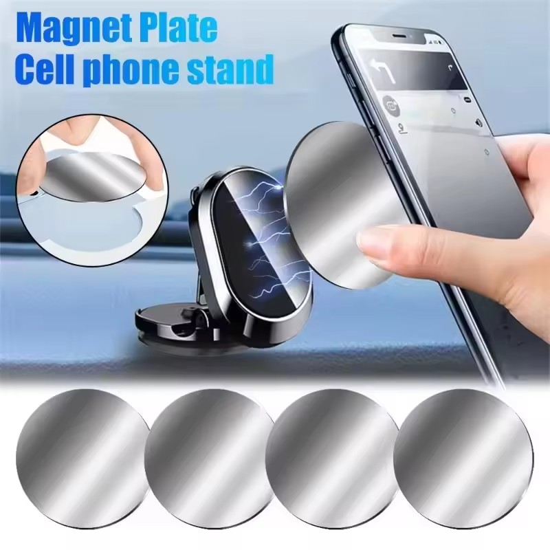 1/50Pcs Magnetic Metal Plate F - Phone Holder recension och pris