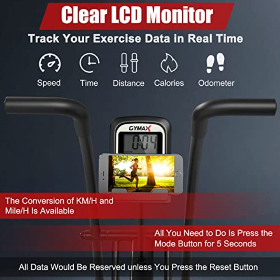 Home gym cardio training: fan  - Phone Holder recension och pris