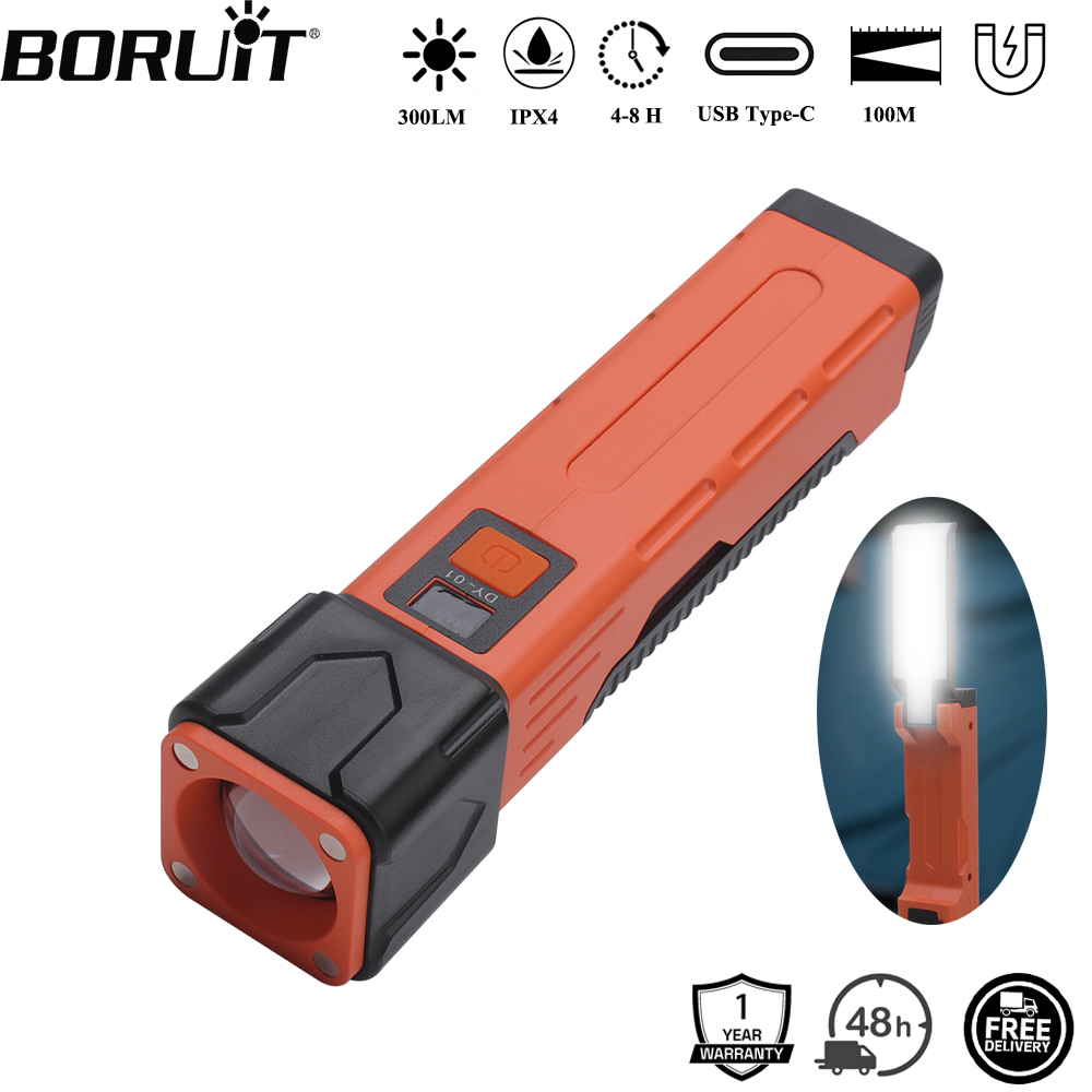 BORUiT 300LM LED Work Light Zo - Power Bank recension och pris