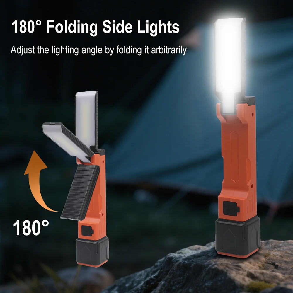 BORUiT 300LM LED Work Light Zo - Power Bank recension och pris