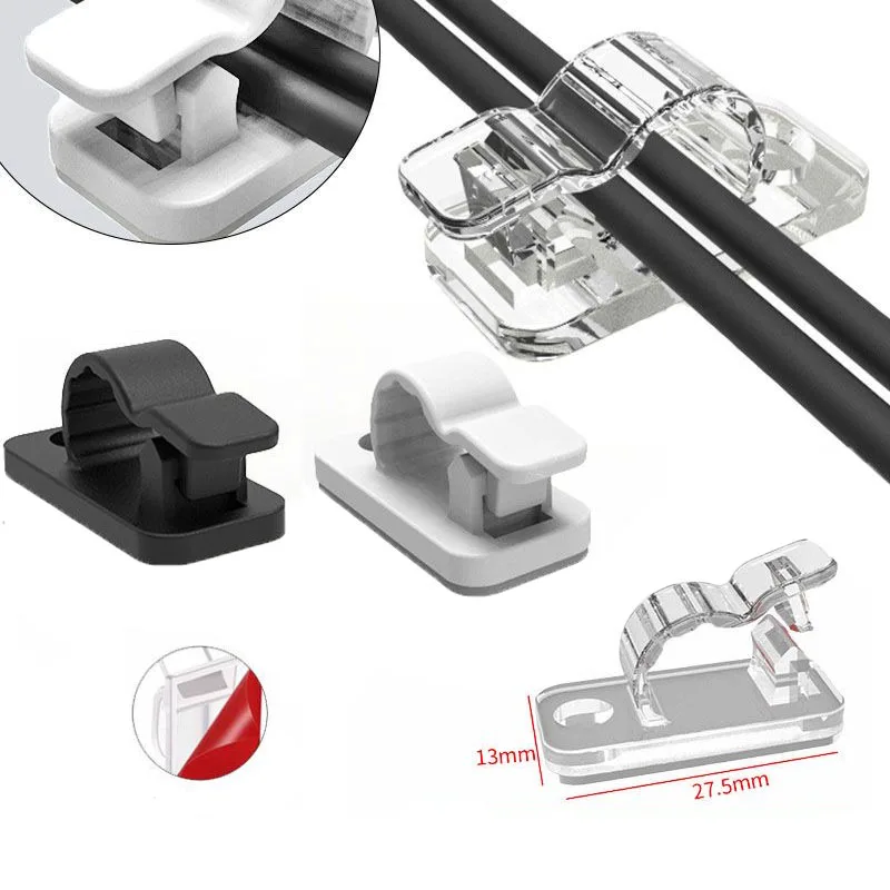 10/50PCS Cable Organizer Clips - Usb Charger recension och pris
