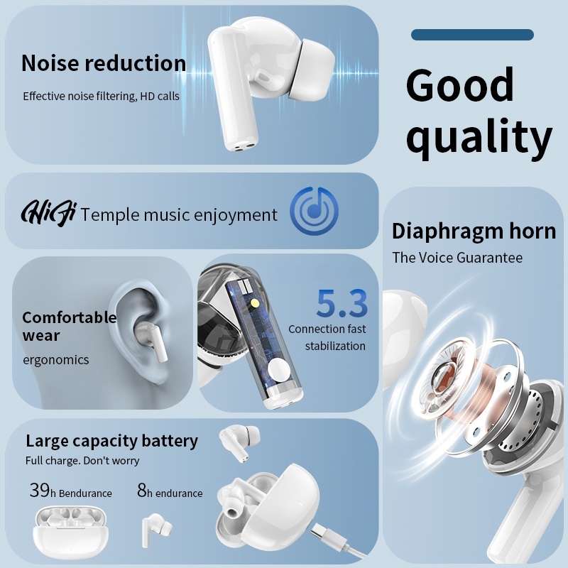 New wireless Bluetooth headset - Headphones Wireless recension och pris