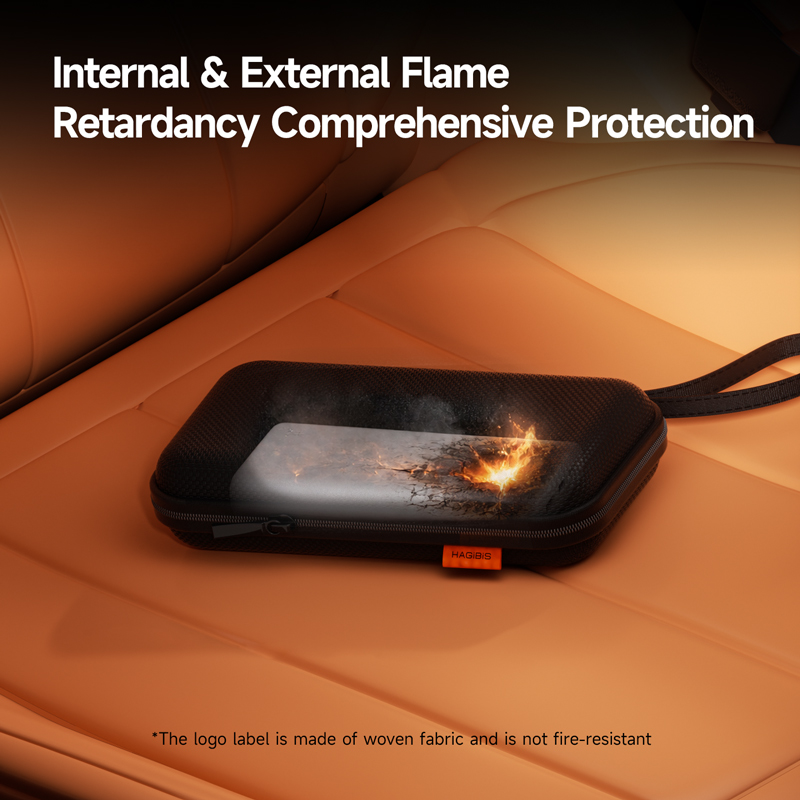 Hagibis Fireproof Storage Bag  - Power Bank recension och pris