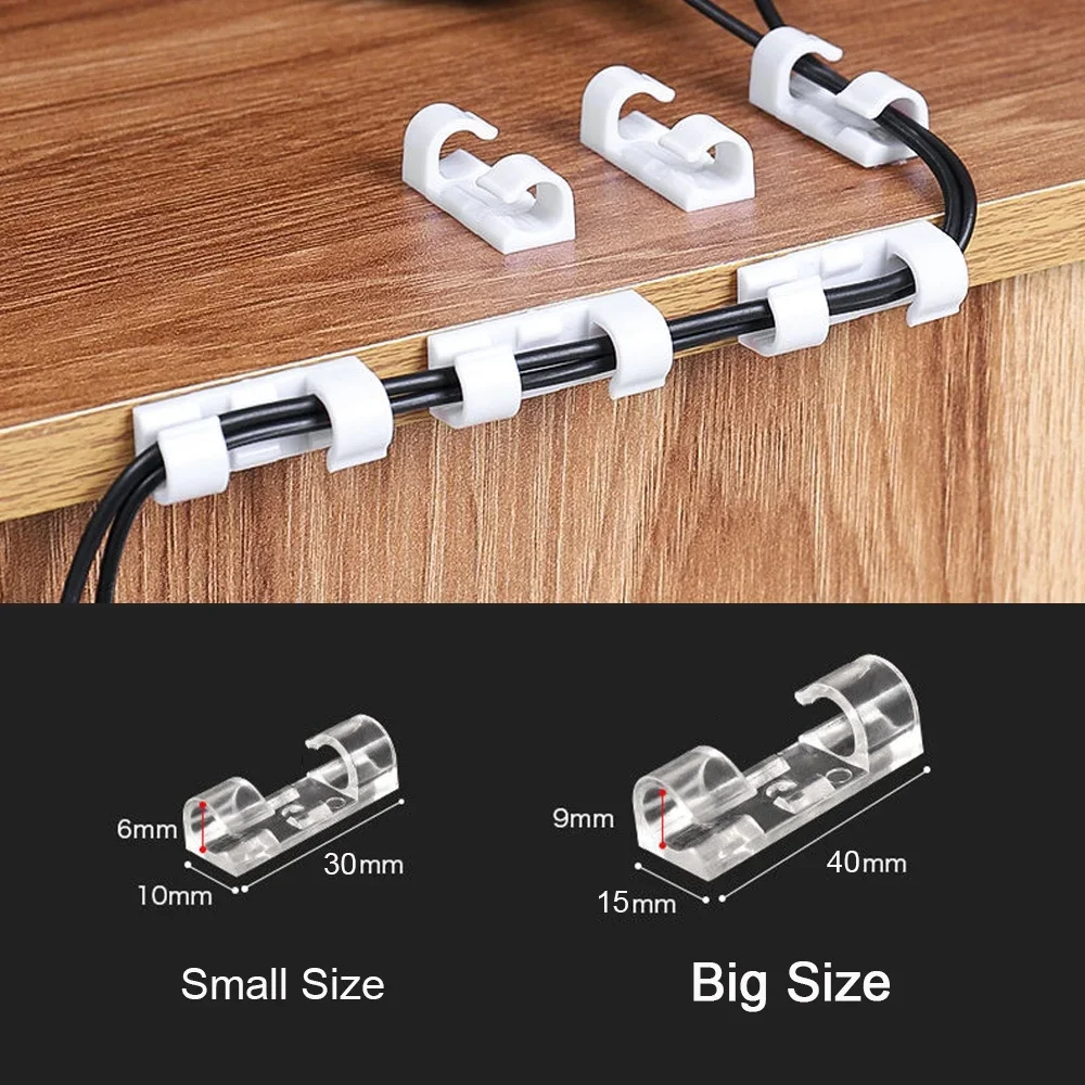 small Cable Organizer Clips Wi - Cable Organizer recension och pris