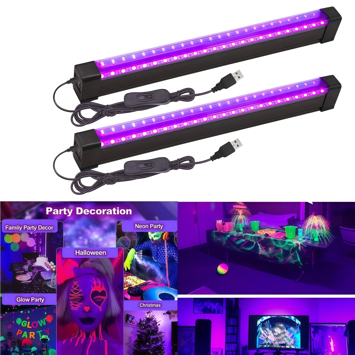 Black Light Tube 5W/10W USB  P - Usb Hub recension och pris