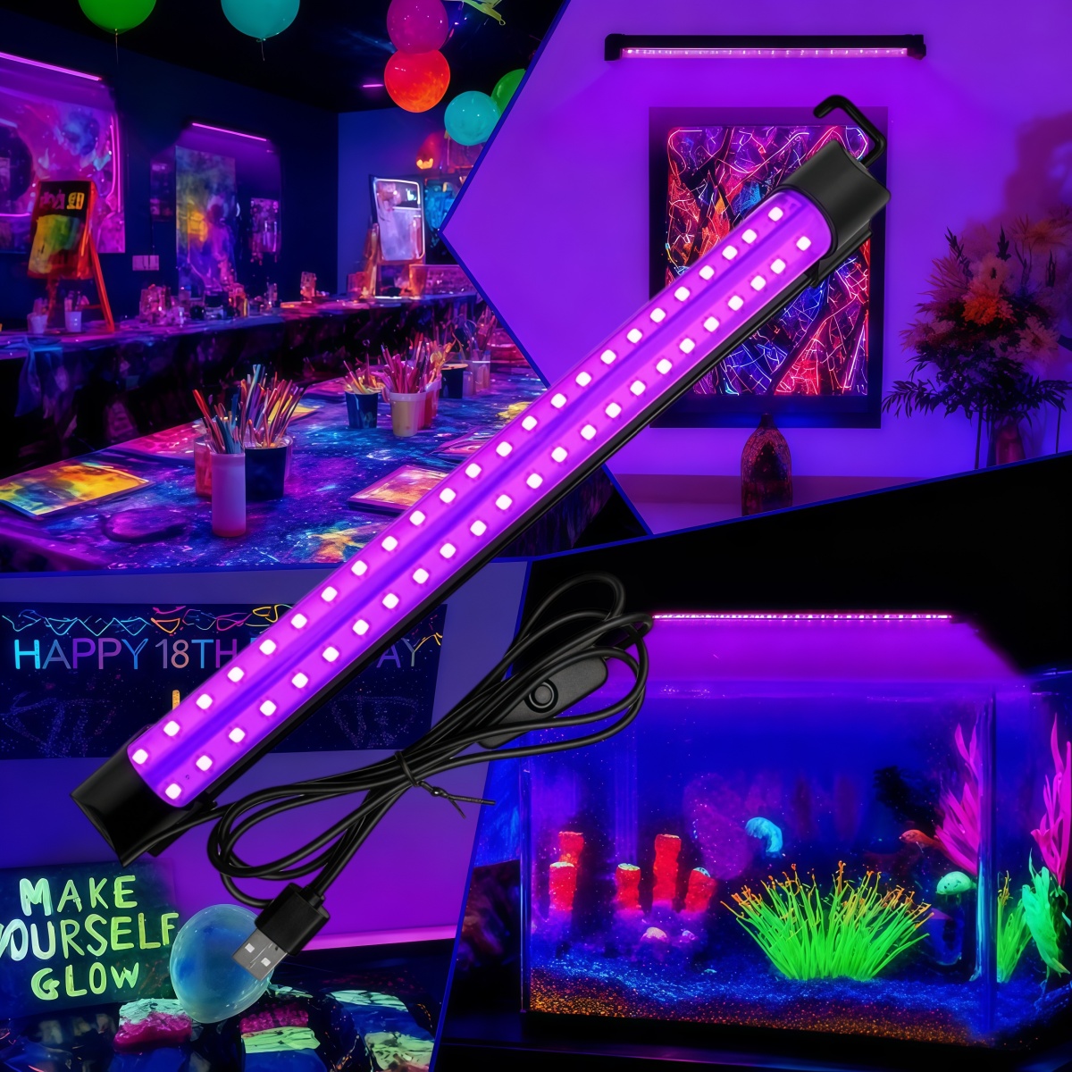 Black Light Tube 5W/10W USB  P - Usb Hub recension och pris