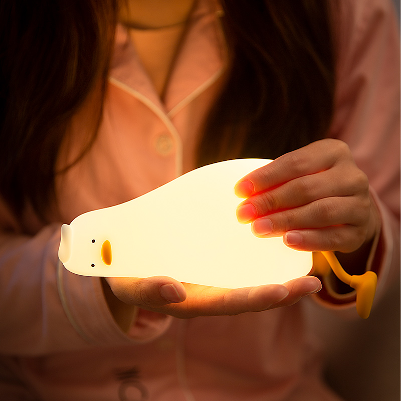 Lying Flat Duck Night Light Si - Phone Holder recension och pris