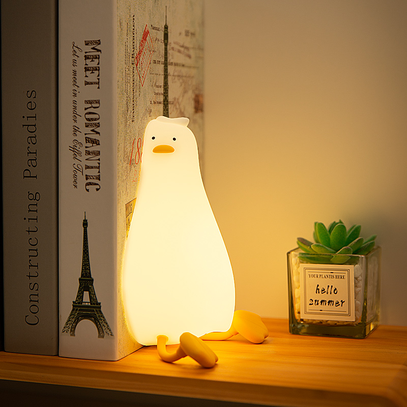 Lying Flat Duck Night Light Si - Phone Holder recension och pris