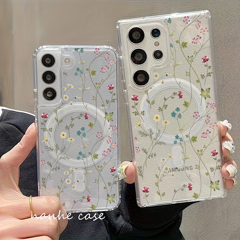 Floral Pattern Magnetic Phone  - Wireless Charger recension och pris