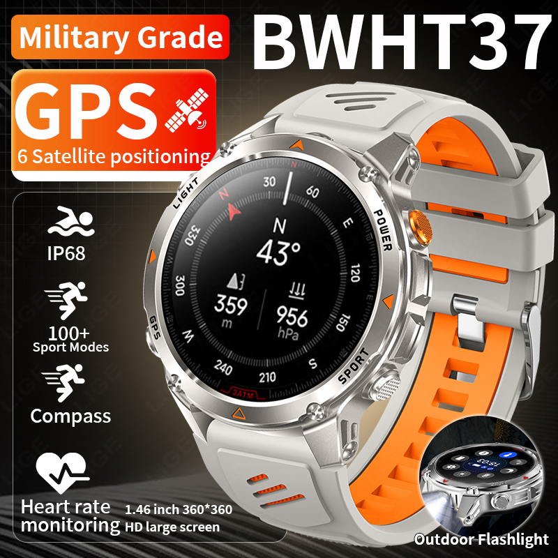 LIGE Rugged GPS Track Smart Wa - Smart Watch recension och pris