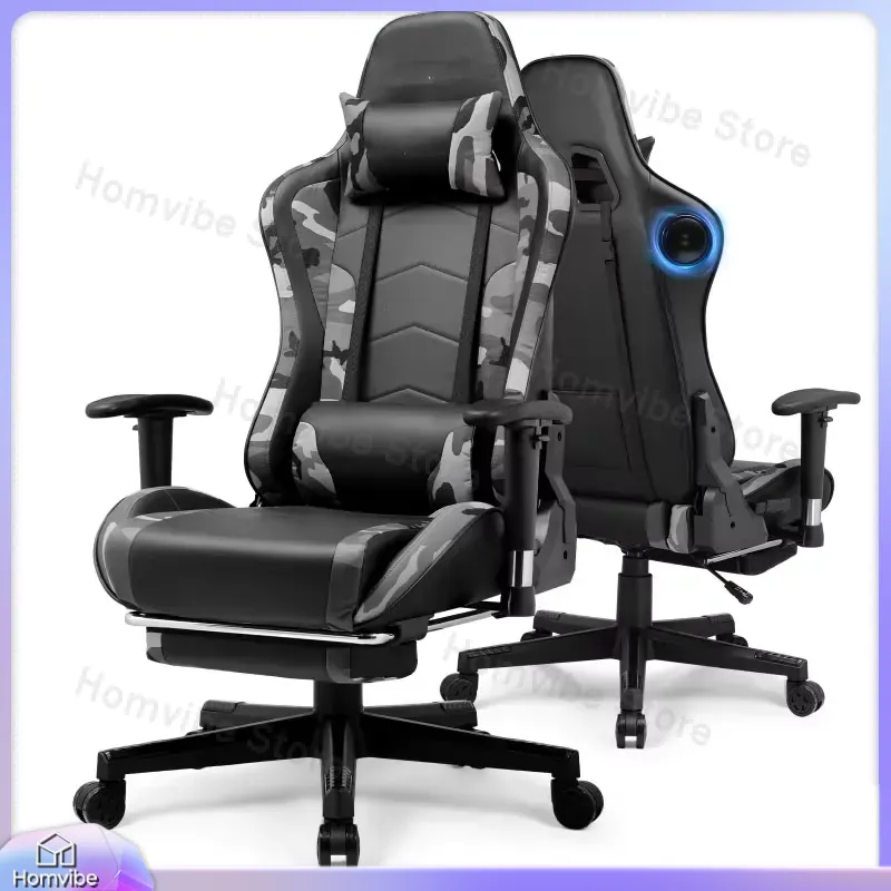 Ergonomic Gaming Chair with Bl - Bluetooth Speaker recension och pris