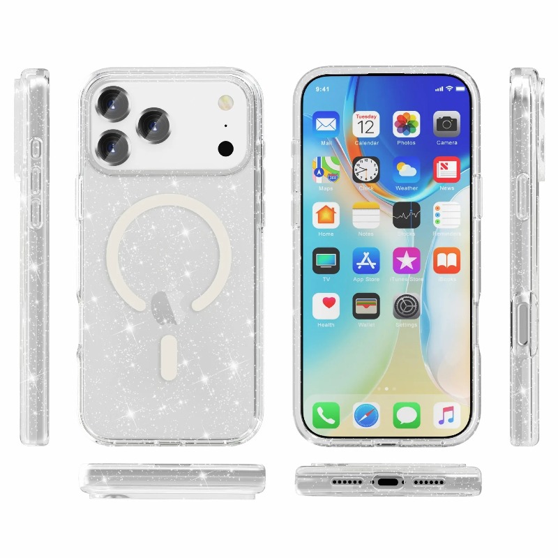 Bling Glitter Clear Magnetic P - Wireless Charger recension och pris