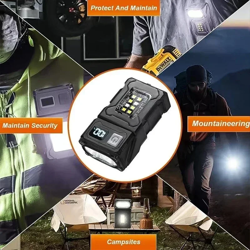 Magnetic Torch Light Work Ligh - Power Bank recension och pris