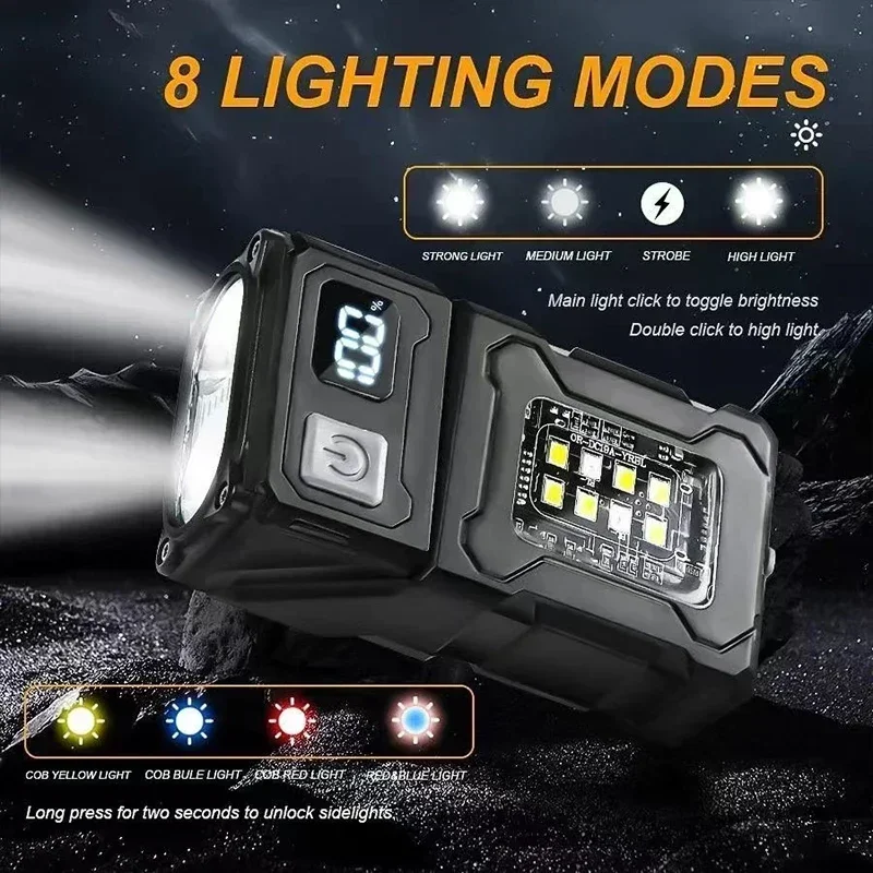 Magnetic Torch Light Work Ligh - Power Bank recension och pris