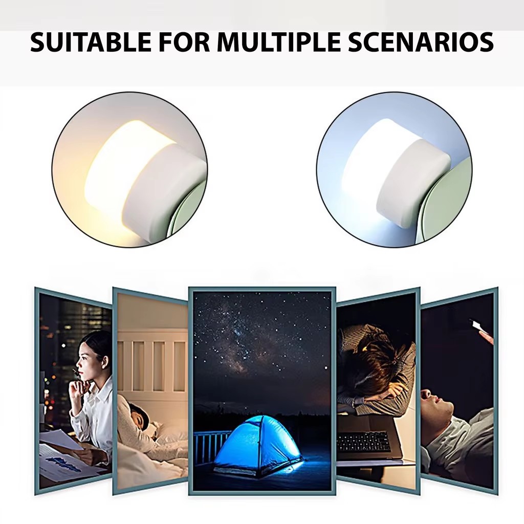 1/10Pcs Mini USB Night Light W - Usb Hub recension och pris