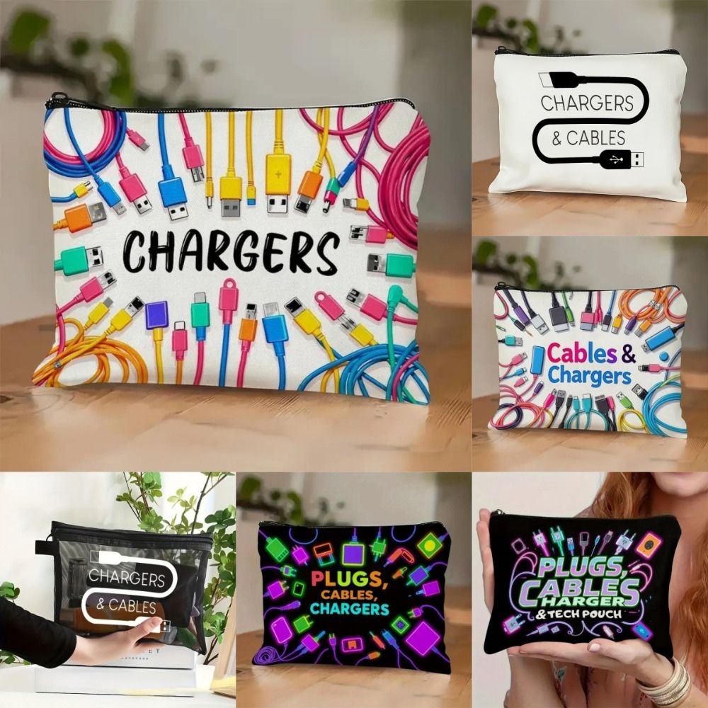New Canvas Charger Storage Pou - Cable Organizer recension och pris