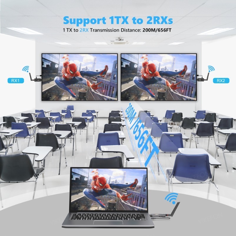 200M Wireless Transmission Vid - Hdmi Adapter recension och pris