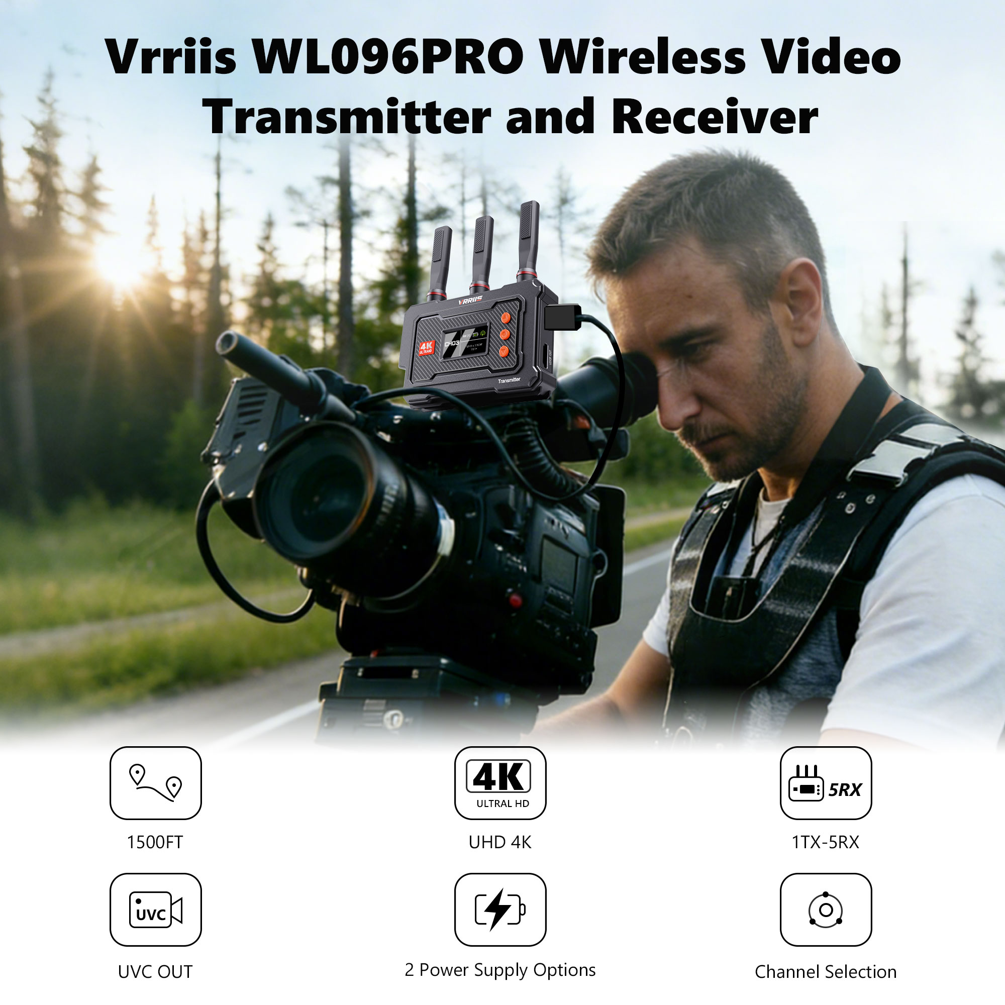 HDMI Wireless 4K Video Transmi - Hdmi Adapter recension och pris