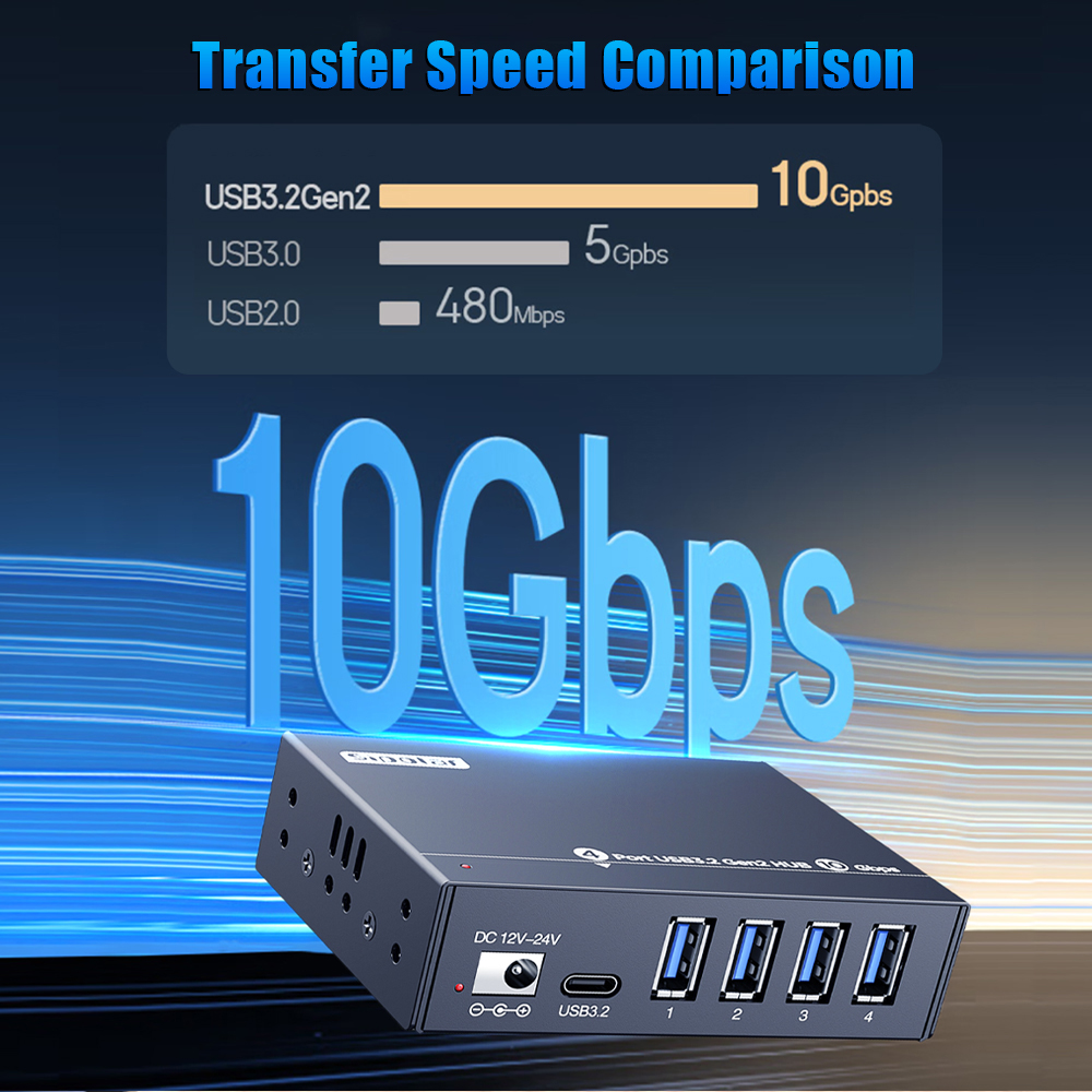 A-4U32M1 4 Port USB 3.0 Hub 10 - Usb Hub recension och pris